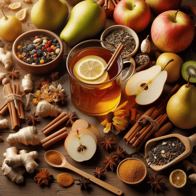 Apple Pear Ice Rooibos - Treasured Tea