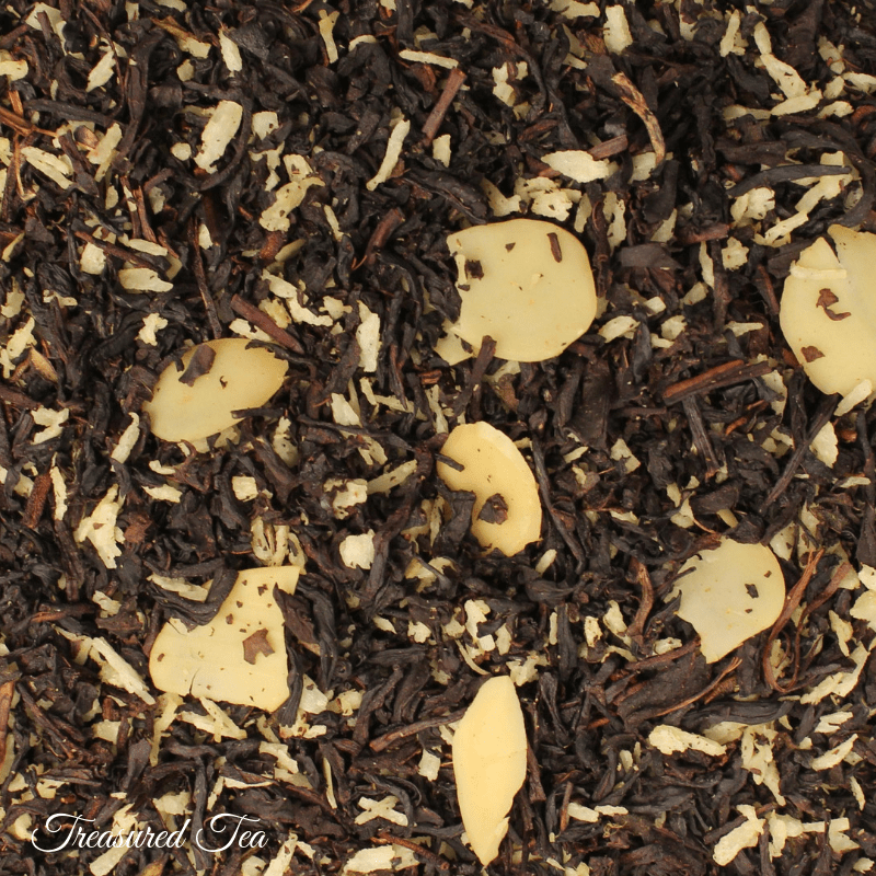 Almond Coconut Premium Black Tea - Treasured Tea